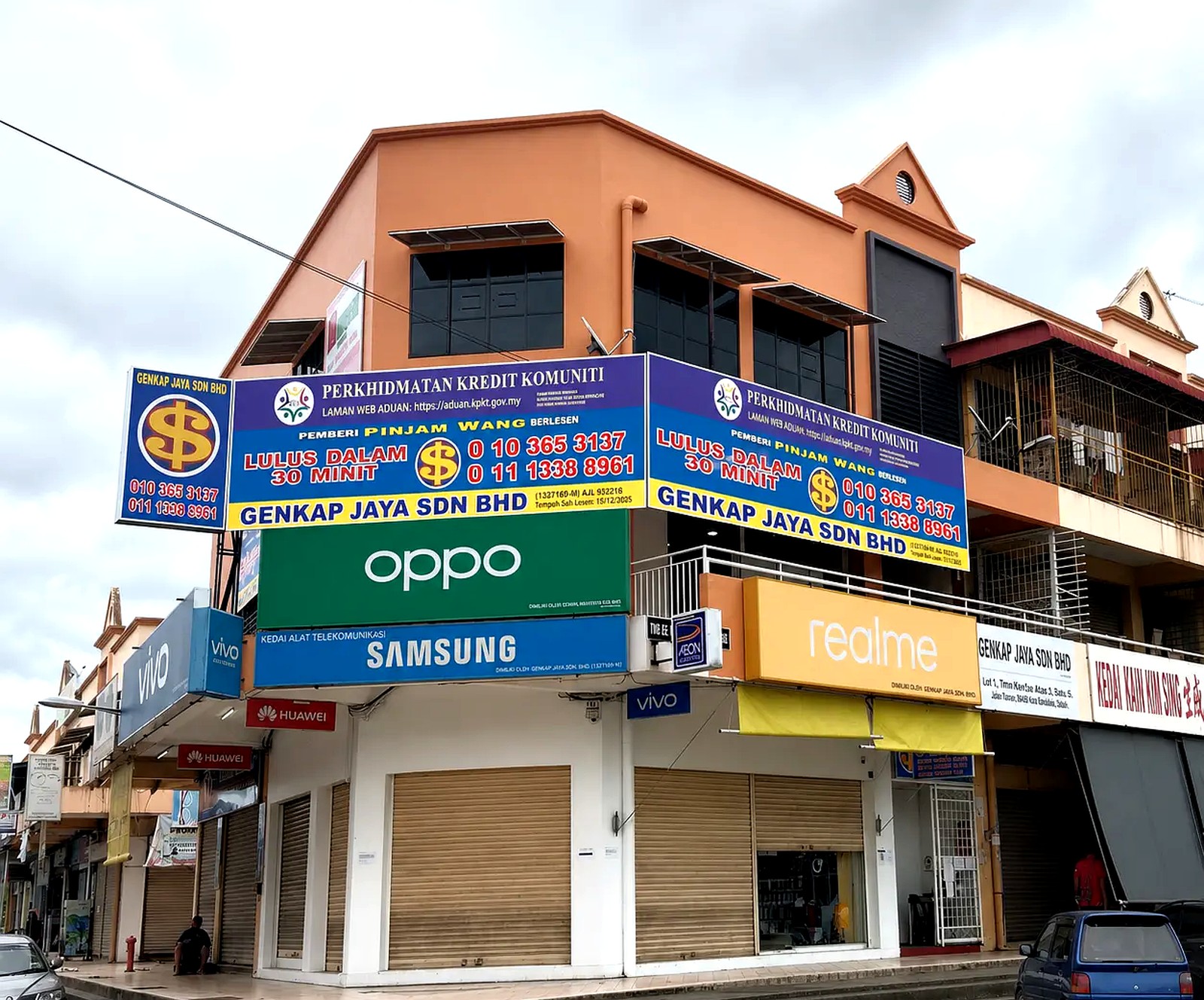GENKAP JAYA SDN BHD office building in Tuaran, Sabah
